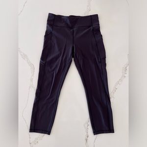 Lululemon black invigorate leggings with pockets